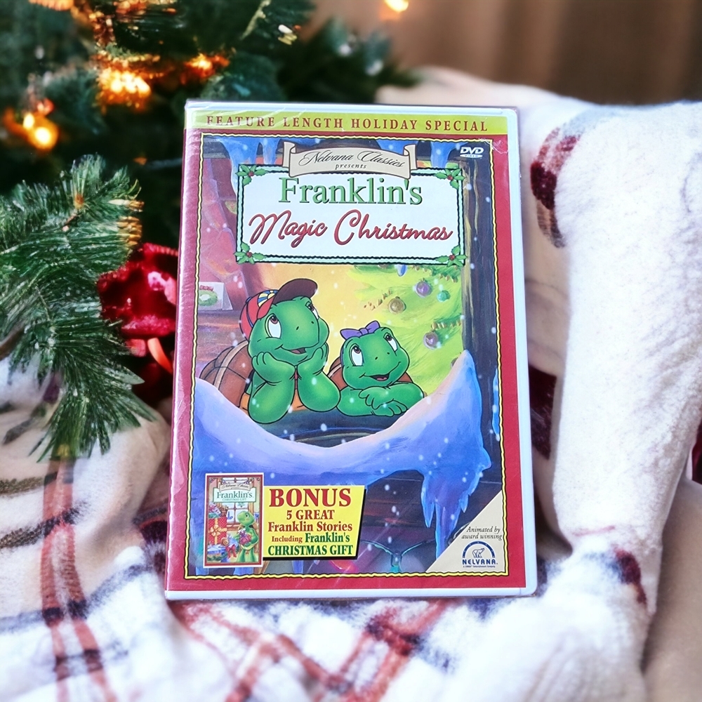 Franklin's Magic Christmas DVD Feature Length Holiday Special New!